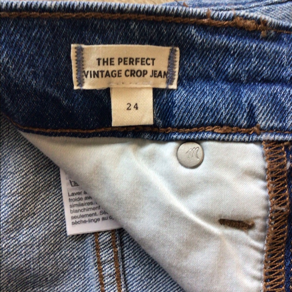 MADEWELL The Perfect Vintage Crop Jean🎀 - Picture 11 of 14